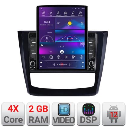 Navigatie Renault Kadjar facelift 2019-2022 dedicata Android radio gps internet quad core 2+32 ecran vertical 9.7" kit-9030-facelift+EDT-E708+kit-9030-facelift10-9