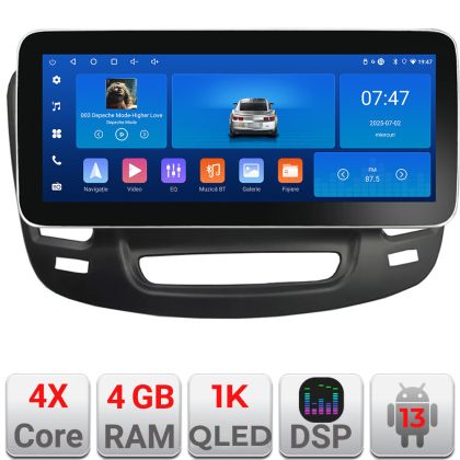 Navigatie Chrysler 200 2015-2019 Edotec 4+64 12.3 inch Incell 1K android Wifi 5Ghz gps internet  Kit-200C
