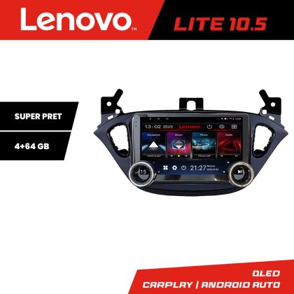 Navigatie Opel Corsa 2013-2016 Kit-corsa Lenovo  8 core 4+64 10.5 inch Incell 1K android Wifi 5Ghz gps internet