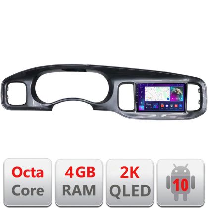 Navigatie Dodge Charger 2011-2014  QLED 2K Octa core 4+32 DSP 360 Optic FHD internet gps radio carplay android auto kit-charger+EDT-E409-2K