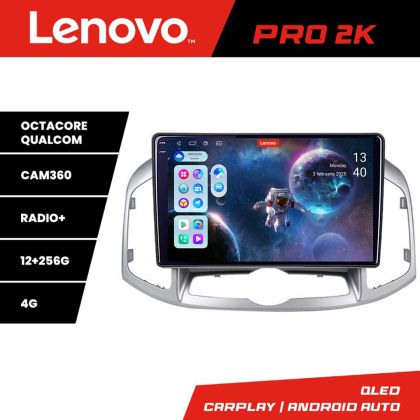Sistem Multimedia MP5 Chevrolet Captiva 2012-2018 Manual Lenovo Kit-109 8 core QLED 2K 12+256 360 Android Waze USB Navigatie Internet Youtube Radio