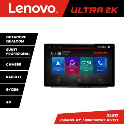 Navigatie Mitsubishi Outlander 2021- Qled 2K Octa Core 8+128 LTE 4G DSP Wifi 5Ghz HDMI android auto carplay radio gps internet kit-outlander2023+ULTRA-2K-13-8+128+kit-outlander202310-9