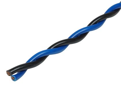 Rolă cblu difuzor răsucit 2x 2x 0,75 mm²x100m Audio System Z-TSC 0.75 BK-BL