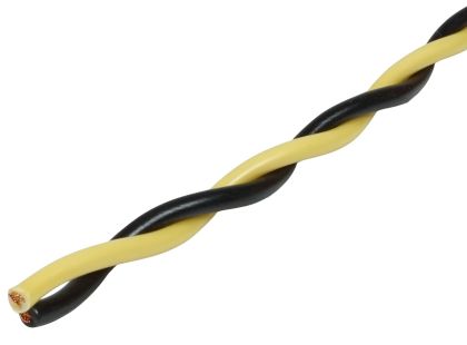 Rolă cablu difuzor răsucit 2x 1,5 mm²x100m Audio System Z-TSC 1.5 BK-YE