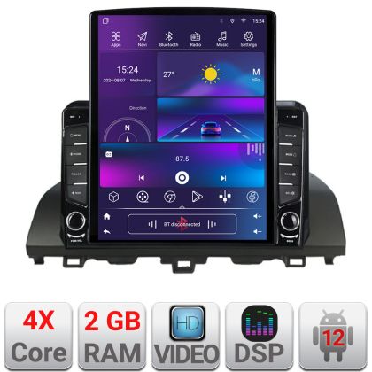 Navigatie Honda Accord 2019-2022 dedicata Android radio gps internet quad core 2+32 ecran vertical 9.7" Kit-+EDT-E708+KIT-10-9