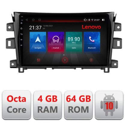 Navigatie Nissan Navara 2017- E-NAVARA17 Octa Core cu Android Radio Bluetooth Internet GPS WIFI DSP 4+64GB 4G RESIGILAT