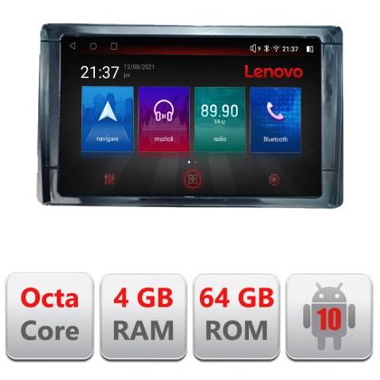 Navigatie Toyota 2DIN E-TY2DIN Octa Core cu Android Radio Bluetooth Internet GPS WIFI DSP 4+64GB 4G RESIGILAT