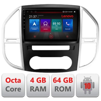 Navigatie Mercedes Vito w447 2016- Android radio gps internet Octa Core 4+64 LTE Kit-w447+EDT-E510-PRO RESIGILAT