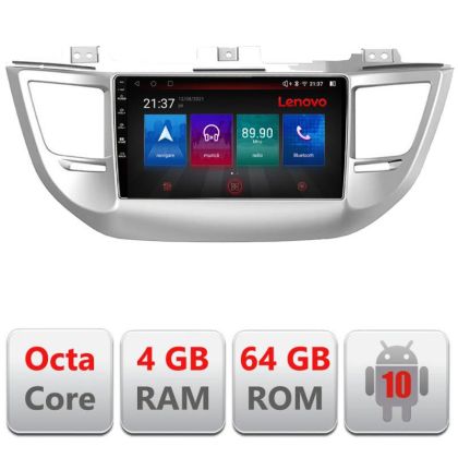 Navigatie Hyundai Tucson E-546 Octa Core cu Android Radio Bluetooth Internet GPS WIFI DSP 4+64GB 4G RESIGILAT