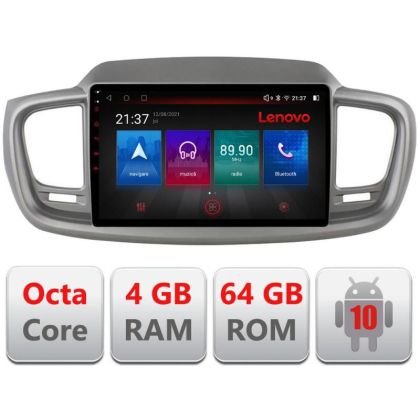 Navigatie Kia Sorento 2015- E-6528 Octa Core cu Android Radio Bluetooth Internet GPS WIFI DSP 4+64GB 4G RESIGILAT
