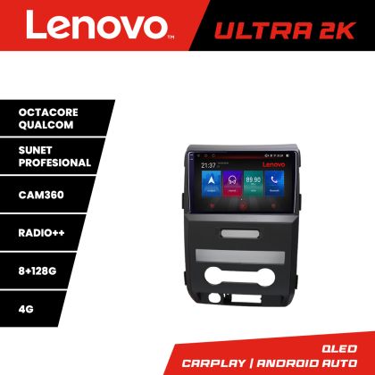 Navigatie Ford F150 2008-2014 Octa Core cu Android Radio Bluetooth Internet GPS WIFI DSP 4+64GB 4G RESIGILAT