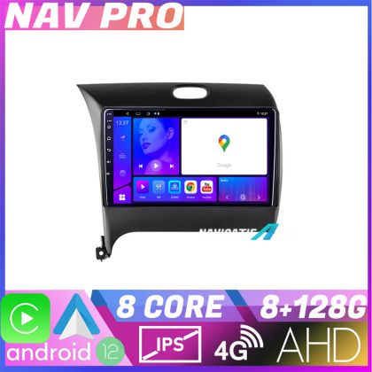 Navigatie Kia Cerato 2013 2017 KIT 1562 EDOTEC-LITE Android Ecran 720P Octa Core 8 128 Carplay