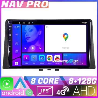 Navigatie Citroen Berlingo 2019-2021 EDOTEC-LITE Android Ecran 720P Octa Core 8+128 Carplay  Android auto v3