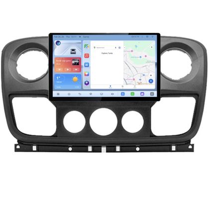 Navigatie dedicata Opel Movano, Renault Master 2010-2021 Edonav ecran 13" 1K 4+64 Android Waze USB Navigatie 4G 360 Toslink Yotube V2