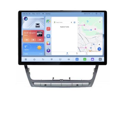 Navigatie dedicata Skoda Octavia 2 2005-2013 N-005 Edonav ecran 13" 1K 4+64 Android Waze USB Navigatie 4G 360 Toslink Youtube