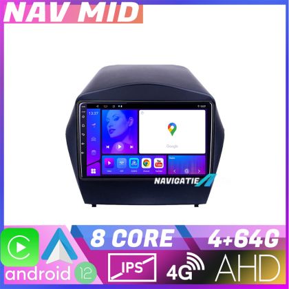 Navigatie Hyundai IX35 KIT 361 EDOTEC-LITE Android Ecran 720P Octa Core 4+32 Carplay