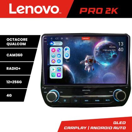 Navigatie dedicata Ford Fiesta 2020- Lenovo Qled 2K Octa Core 12+256 360 DSP ADAS carplay android-auto PRO-2K-9-12+256