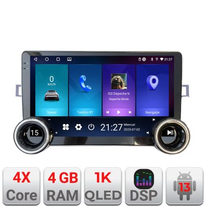 Navigatie Toyota Verso 2010-2016 Kit-133 Edotec  4+64 10.5 inch Incell 1K android Wifi 5Ghz gps internet