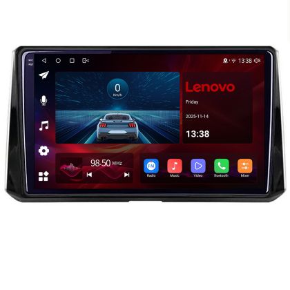 Navigatie Toyota Corolla gen 12 E210 2018-, Lenovo Ultra Original, Qualcomm 8-Core, 4G, Camera 360, CarPlay Wireless, 4+64GB, 10.1"