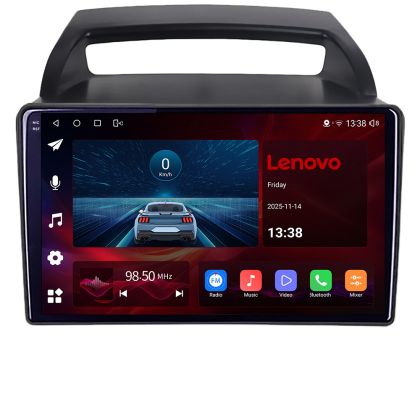 Navigatie Kia Carnival gen 2 2005-2013, Lenovo Ultra Original, Qualcomm 8-Core, 4G, Camera 360, CarPlay Wireless, 4+64GB, 9"