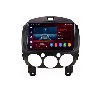 Navigatie Mazda 2 gen 2 2007-2013, Lenovo Ultra Original, Qualcomm 8-Core, 4G, Camera 360, CarPlay Wireless, 4+64GB, 9"