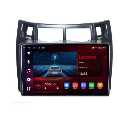 Navigatie Toyota Yaris gen 2 2005-2012, Lenovo Ultra Original, Qualcomm 8-Core, 4G, Camera 360, CarPlay Wireless, 4+64GB, 9"
