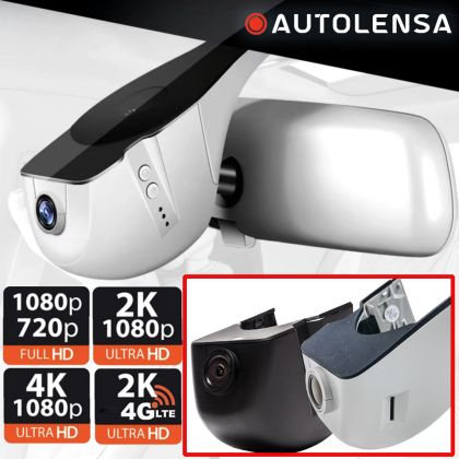 Cameră DVR Toyota Corolla 2018-2026  , cameră față 1080p Autolensa, Model 24/7  Negru FTQC22
