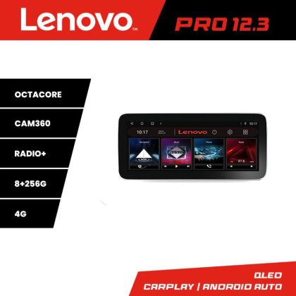 Navigatie Suzuki SX4 2006-2013 Lenovo PRO 8+256 12.3 inch qled android 4G DSP gps internet  Kit-124