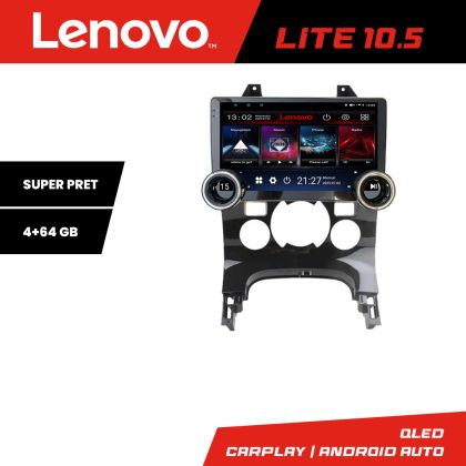 Navigatie Peugeot 3008 Kit-323 Lenovo  8 core 4+64 10.5 inch Incell 1K android Wifi 5Ghz gps internet