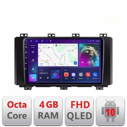 Navigatie Toyota Auris 2013-2018 Android Ecran QLED octa core 4+64 carplay android auto