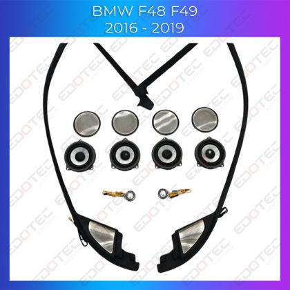 Lumini Ambientale NIGHTVIBE BMW F48 F49 2016 - 2019 capace boxe iluminate control din telefon sau sistemul original