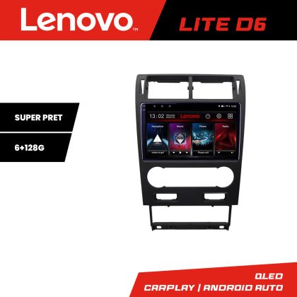 Navigatie Ford Mondeo 2004-2007 Lenovo QLED Octa core 6+128 DSP Wifi 5Ghz Android radio gps internet kit-mondeo2004-v2+LITE-9-6+128