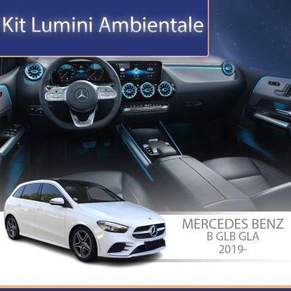 Lumini Ambientale NIGHTVIBE Mercedes W247-02+08 2019-2025 dedicat ventilatoare iluminate control telefon sau sistem original