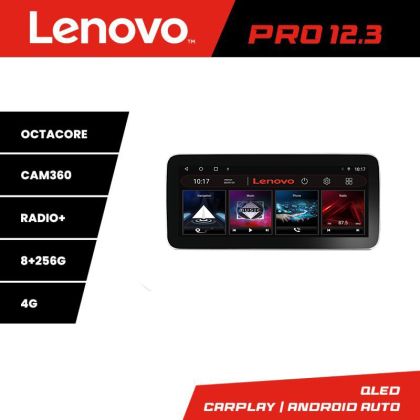 Navigatie Fiat 500L 2012-2017 K-500L Lenovo PRO 8+256 12.3 inch qled android 4G DSP gps internet  C