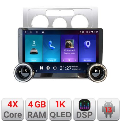 Navigatie VW Touran 2003-2010 Kit-TOURAN1 Edotec  4+64 10.5 inch Incell 1K android Wifi 5Ghz gps internet a