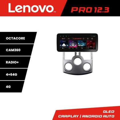 Navigatie Daihatsu Terios 2006-2016 Lenovo PRO 4+64 12.3 inch qled android 4G DSP gps internet  kit-terios-