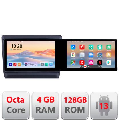 Navigatie Isuzu DMAX 2020- Kit-DMAX20 Edotec 2 ecrane  8 core 4+128 21.6 inch Incell android Wifi 5Ghz gps internet  Co