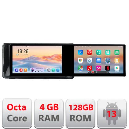 Navigatie Hyundai H350 2016- Edotec 2 ecrane  8 core 4+128 21.6 inch Incell android Wifi 5Ghz gps internet