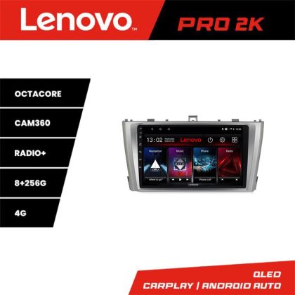 Navigatie Toyota Avensis 2009-2015 Lenovo Kit-TY12 8 core QLED 2K 8+256 360 Android Waze USB Navigatie Internet Youtube Radio