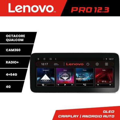 Navigatie Toyota Verso 2010-2016 K-133 Lenovo PRO 4+64 12.3 inch qled android 4G DSP gps internet