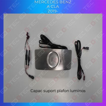 Lumini Ambientale NIGHTVIBE capac suport plafon Mercedes A W177 CLA W118 control pe sistemul original sau telefon