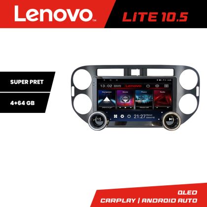 Navigatie VW TIGUAN si Golf Plus 2001-2011 Lenovo  8 core 4+64 10.5 inch Incell 1K android Wifi 5Ghz gps internet