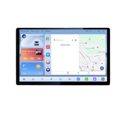 Navigatie dedicata Hummer H2  2008-2009 Edonav ecran 13" 1K 4+64 Android Waze USB Navigatie 4G 360 Toslink Youtube Radio KIT-H