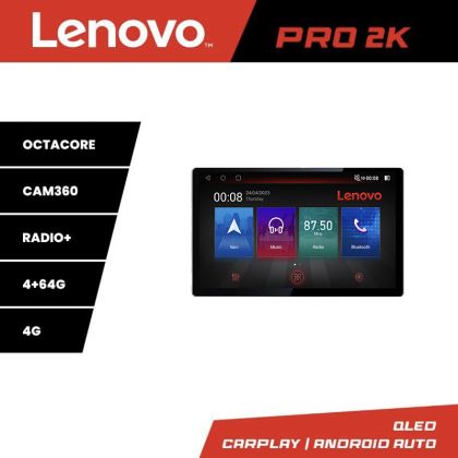 Navigatie Renault Clio 5 Lenovo PRO 4+64 13 inch 2K android 4G DSP gps internet  8Core