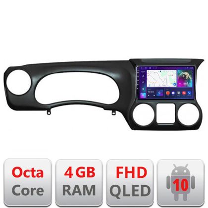 Navigatie Jeep Wrangler 2014-2016 Android radio gps internet 4+64 carplay android auto Kit-wr-15+EDT-E310v3