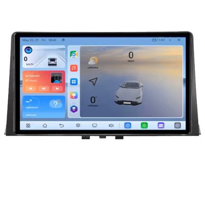 Navigatie Citroen Berlingo 2019- C-berlingo18 Android 8 Core 2.2 Ghz 8+128 Qled 1K ADAS 4G LTE GPS 360 kit-berlingo18+EDT-E410V3