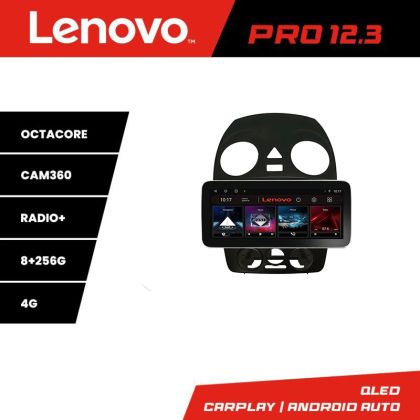 Navigatie VW Beetle 2005-2010 Lenovo PRO 8+256 12.3 inch qled android 4G DSP gps internet  KIT-beetle-old