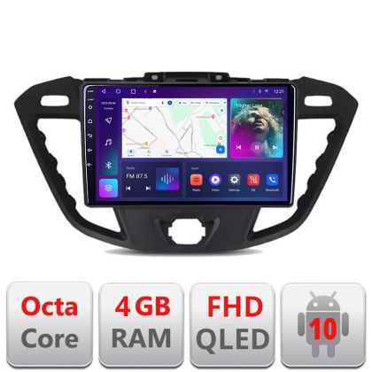 Navigatie Ford Transit B-845 Android Ecran QLED octa core 4+64 carplay android auto KIT-845+EDT-E309V3