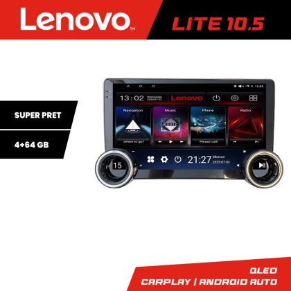 Navigatie universala 2 din 9 inch Lenovo  8 core 4+64 10.5 inch Incell 1K android Wifi 5Ghz gps internet  C
