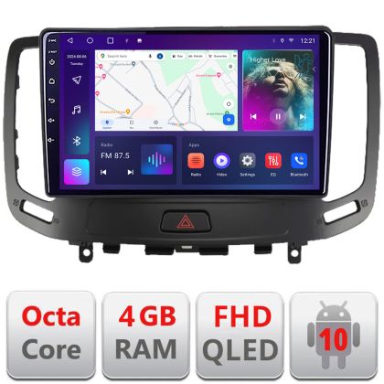 Navigatie Infiniti G35 G37 2006-2013 Android radio gps internet 4+64 carplay android auto KIT-G25+EDT-E309v3